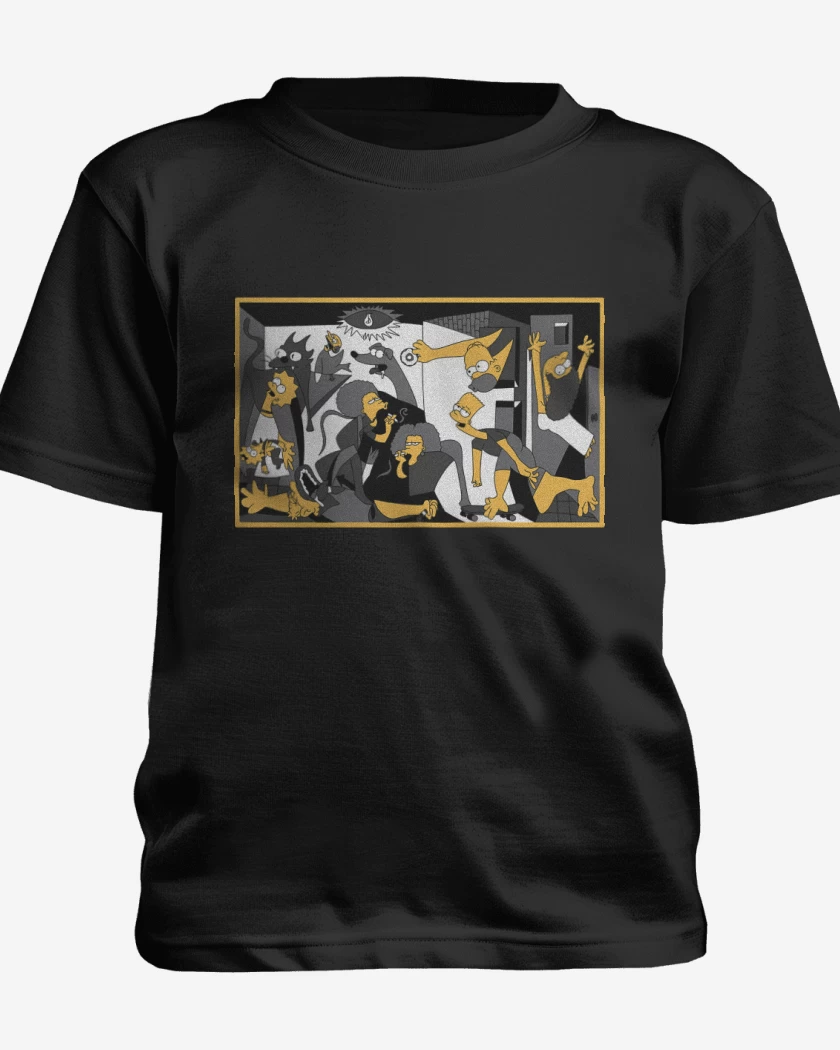 Polera de niño Negro de Los Piccasons