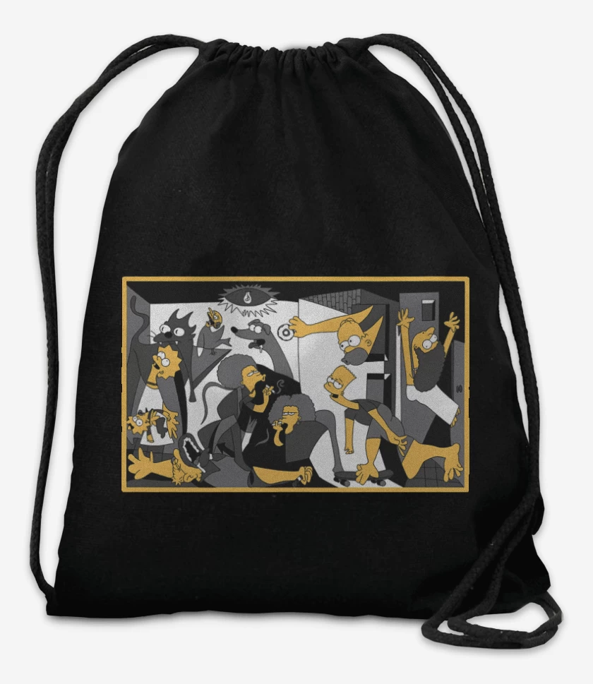 Mochila Negro de Los Piccasons