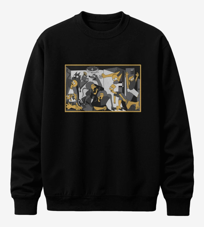 Poleron polo Negro de Los Piccasons