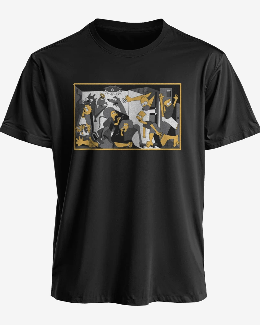Polera premium Negro de Los Piccasons