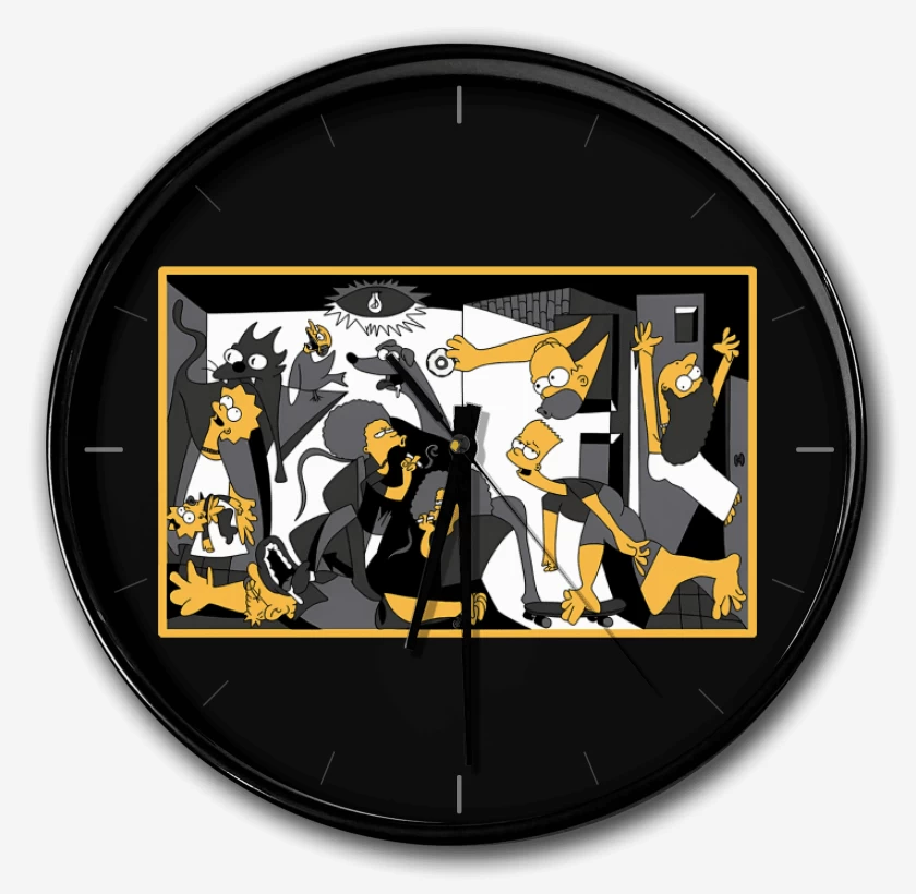 Reloj Negro de Los Piccasons