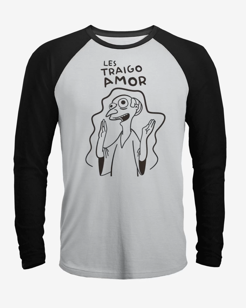 Polera Raglan Les Traigo Amor