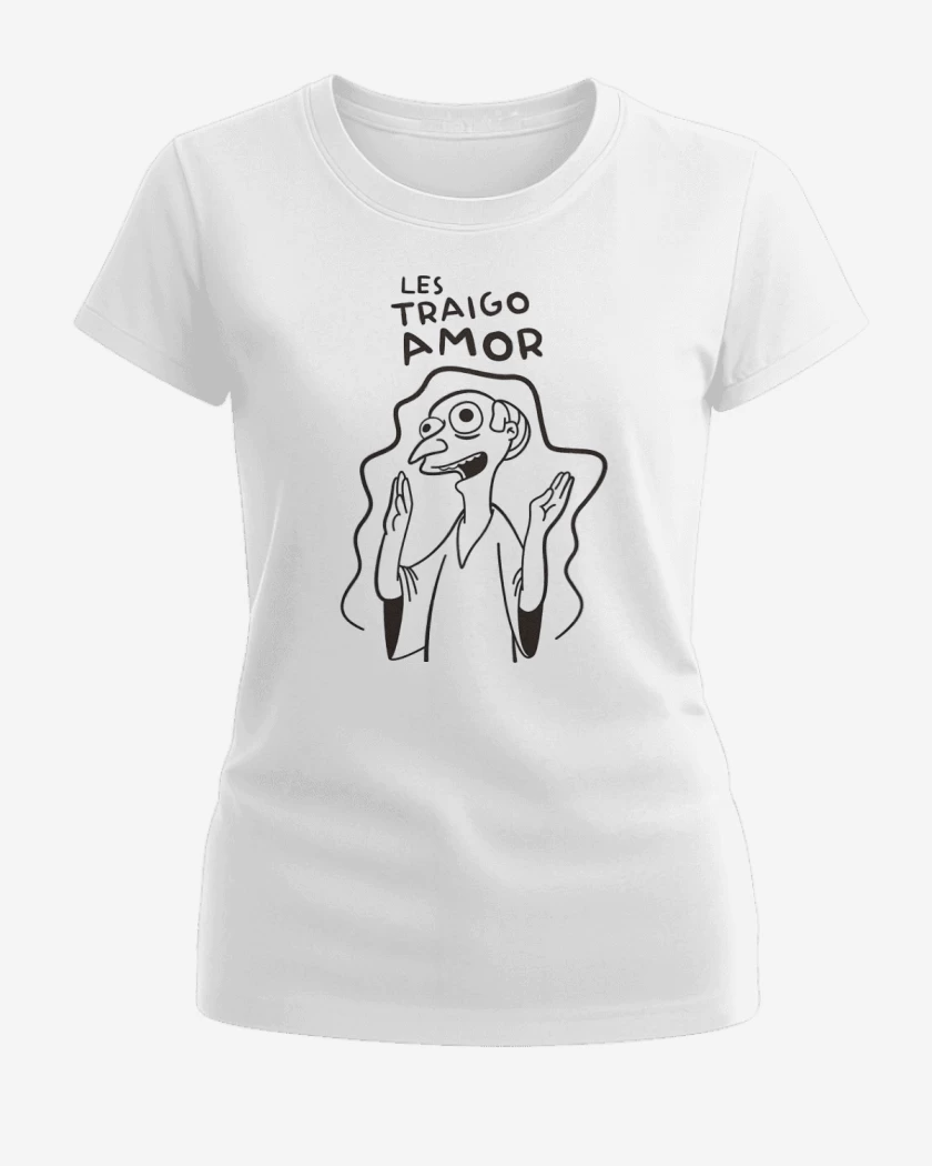 Polera de Mujer Les Traigo Amor