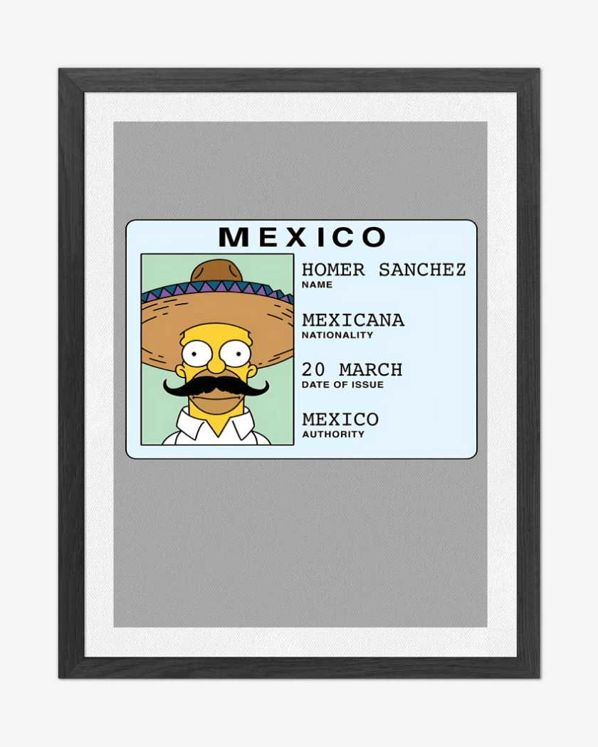 Cuadro decorativo Gris Melange de Homer Sanchez