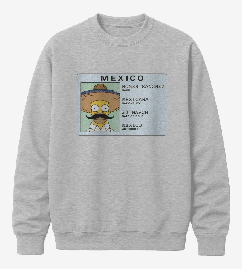 Poleron polo Gris Melange de Homer Sanchez