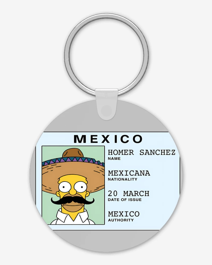 Llavero Homer Sanchez
