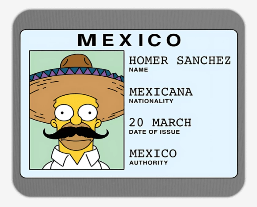Mousepad Homer Sanchez