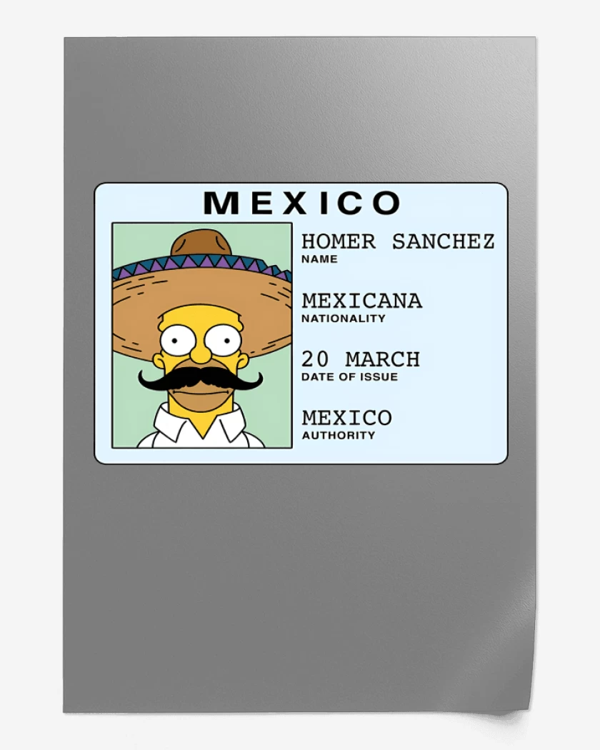 Print Gris Melange de Homer Sanchez