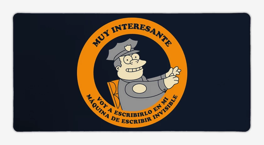 Mouse pad Gamer Muy Interesante