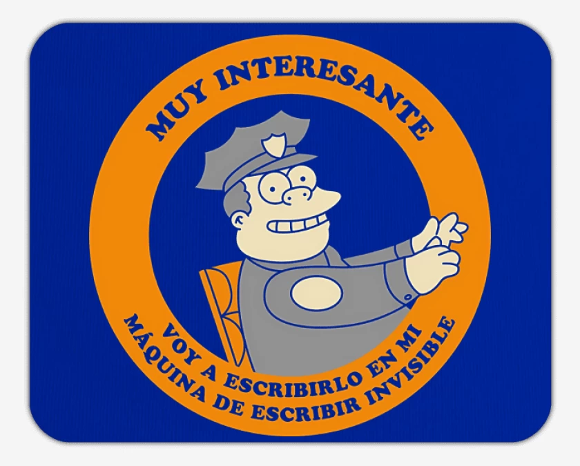 Mousepad Muy Interesante
