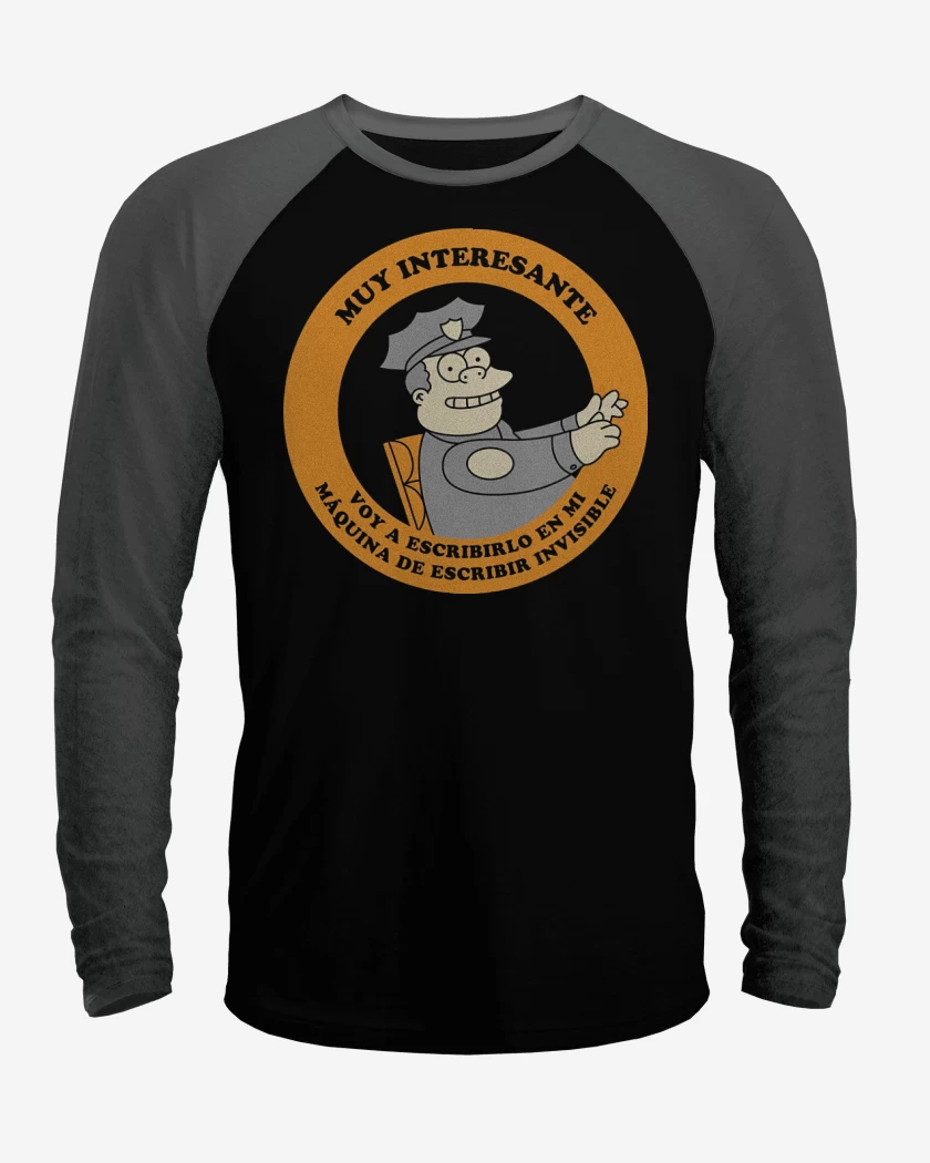 Polera Raglan Muy Interesante
