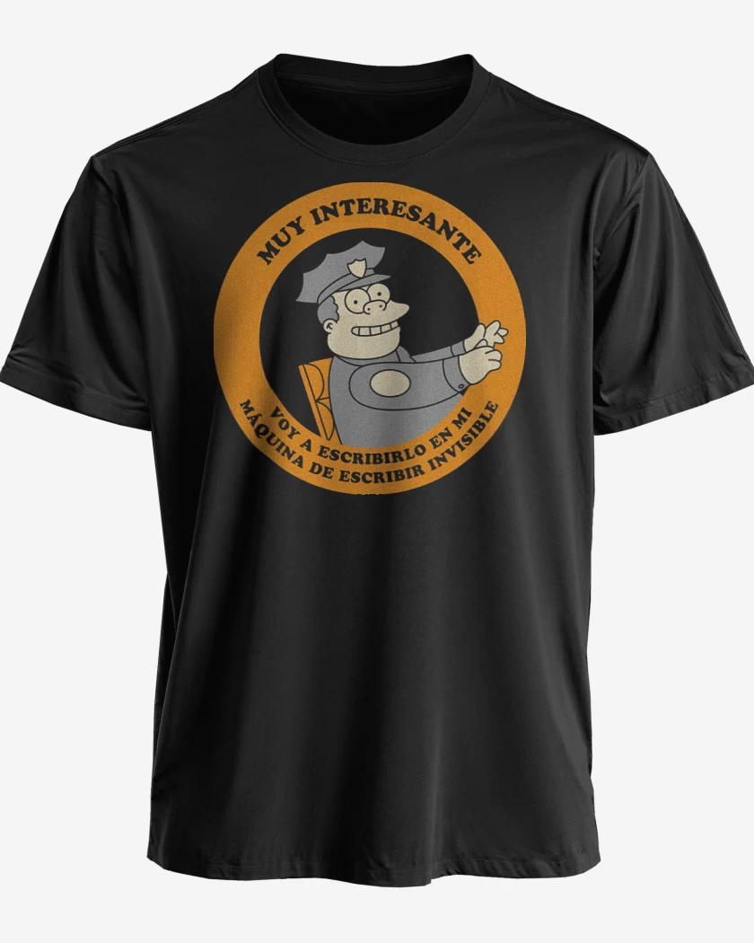 Polera premium Negro de Muy Interesante