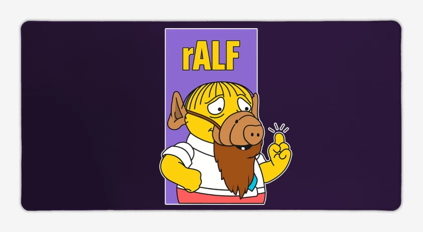 Mouse pad Gamer Morado de rALF