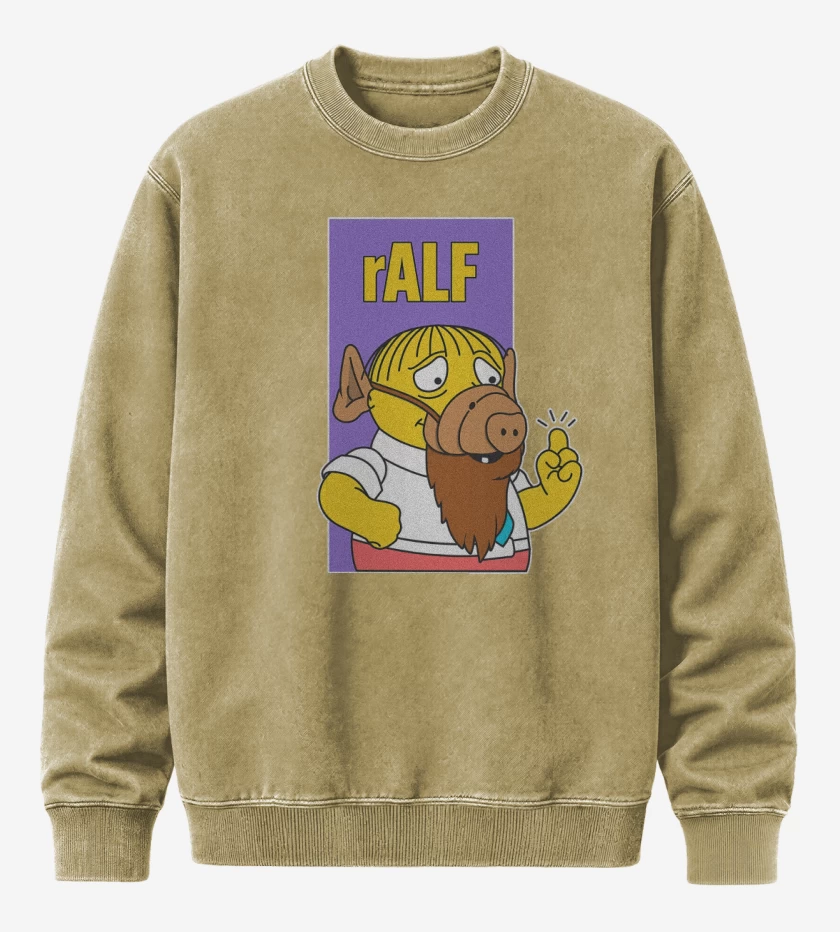 Poleron Polo Acid Wash Beige de rALF