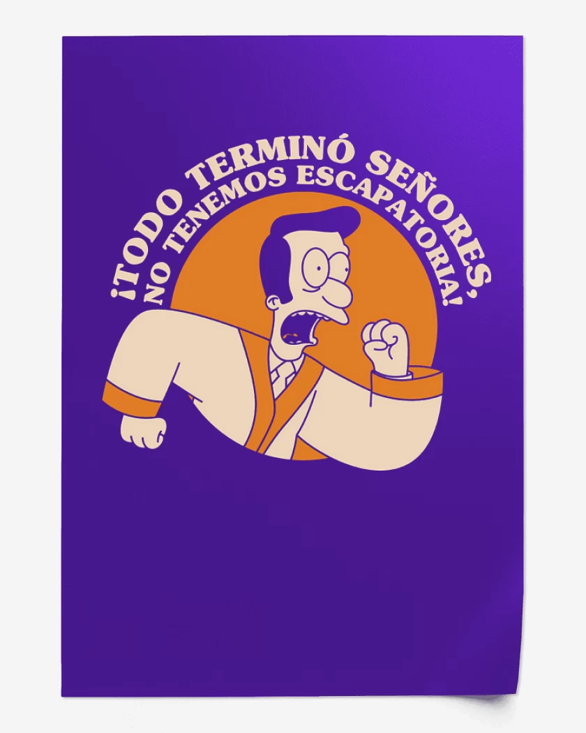 Print Todo se Terminó Señores