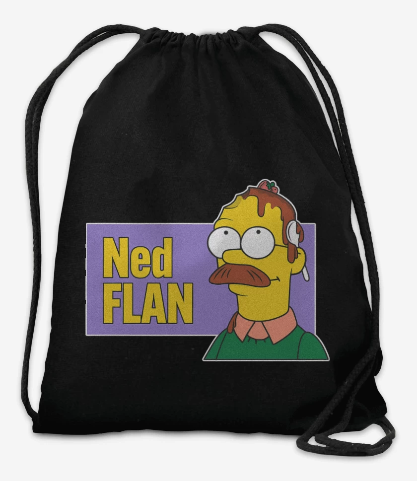 Mochila Negro de Ned Flan