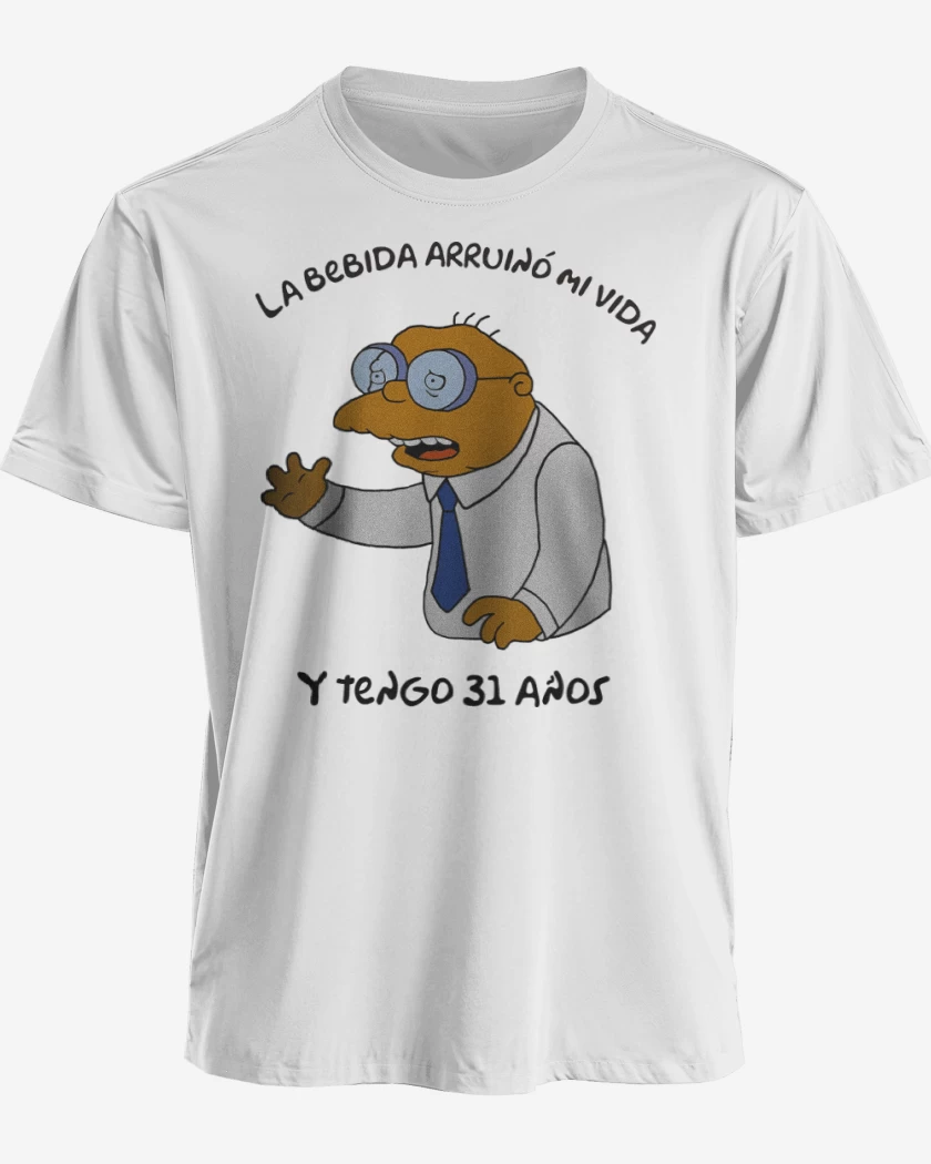 Polera La Bebida Arruinó mi Vida