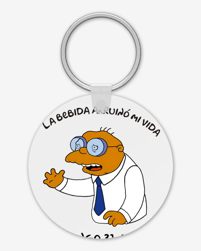 Llavero La Bebida Arruinó mi Vida