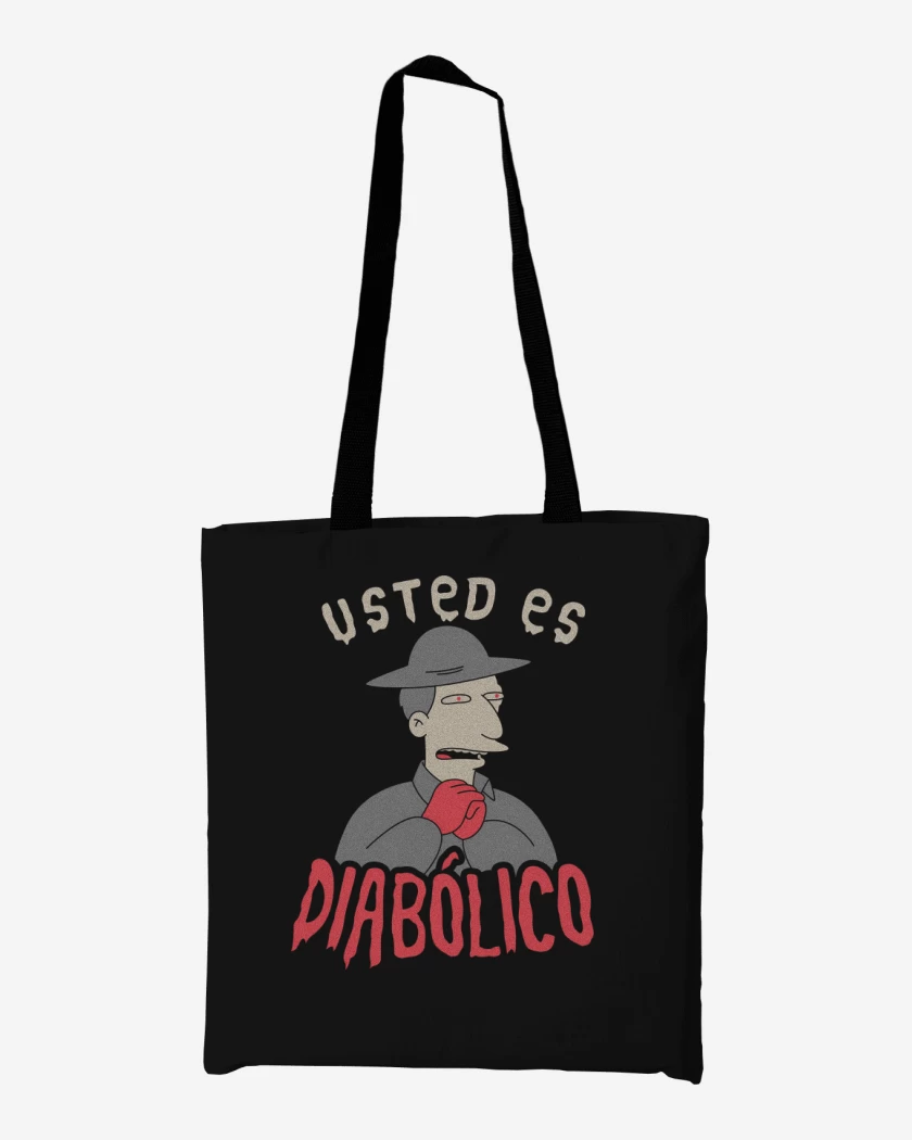 Totebag Usted es Diabólico