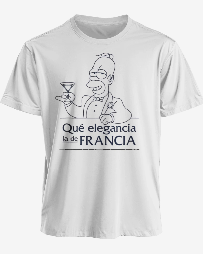 Polera Qué elegancia la de Francia