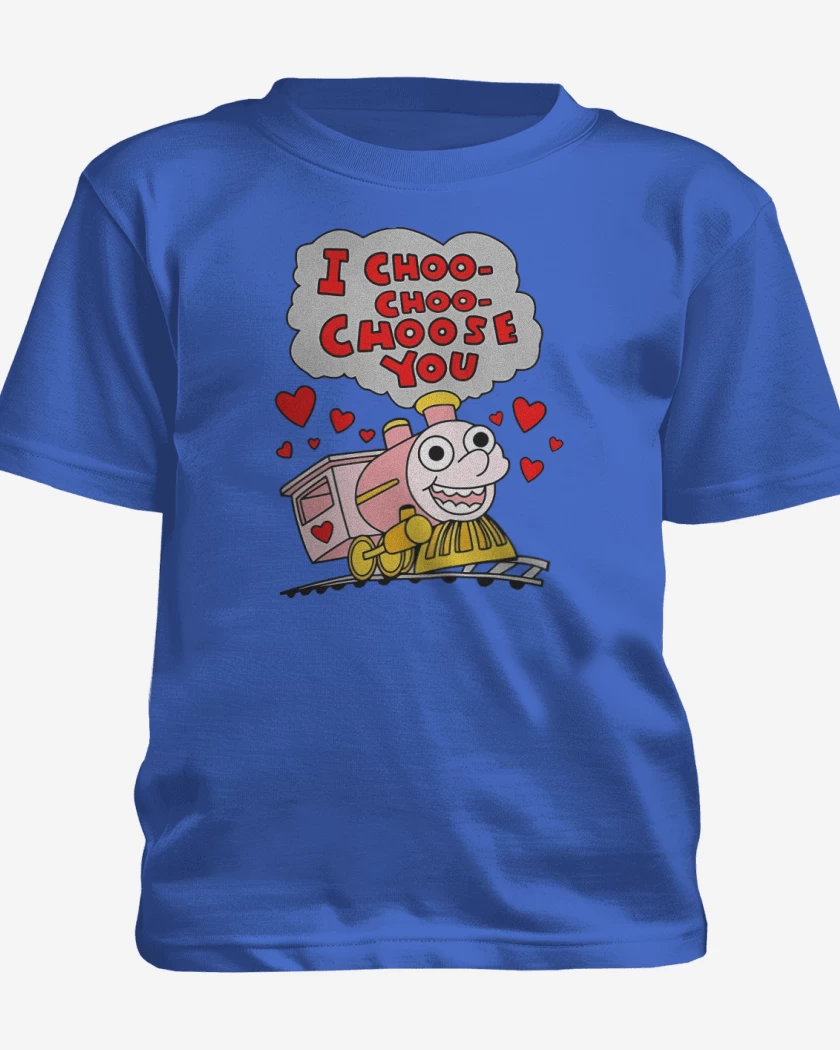 Polera de niño Azul Rey de Trencito Choo Choo