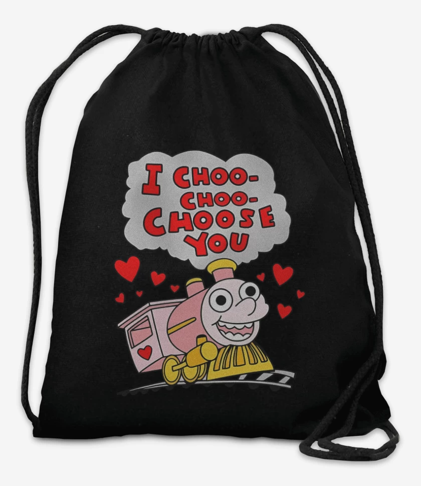 Mochila Negro de Trencito Choo Choo