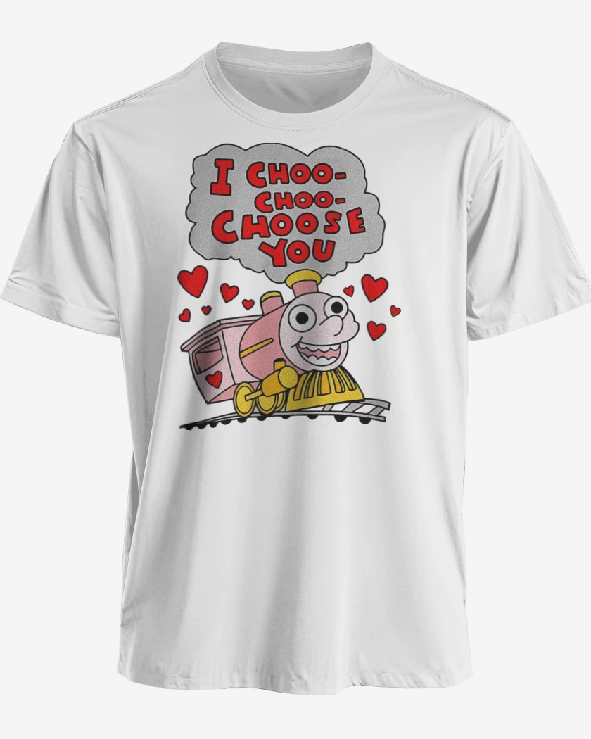 Polera premium Blanco de Trencito Choo Choo