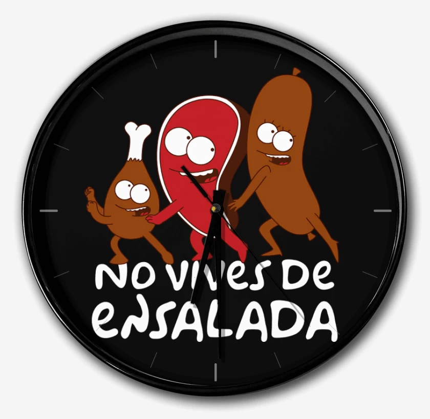 Reloj Negro de No vives de Ensalda