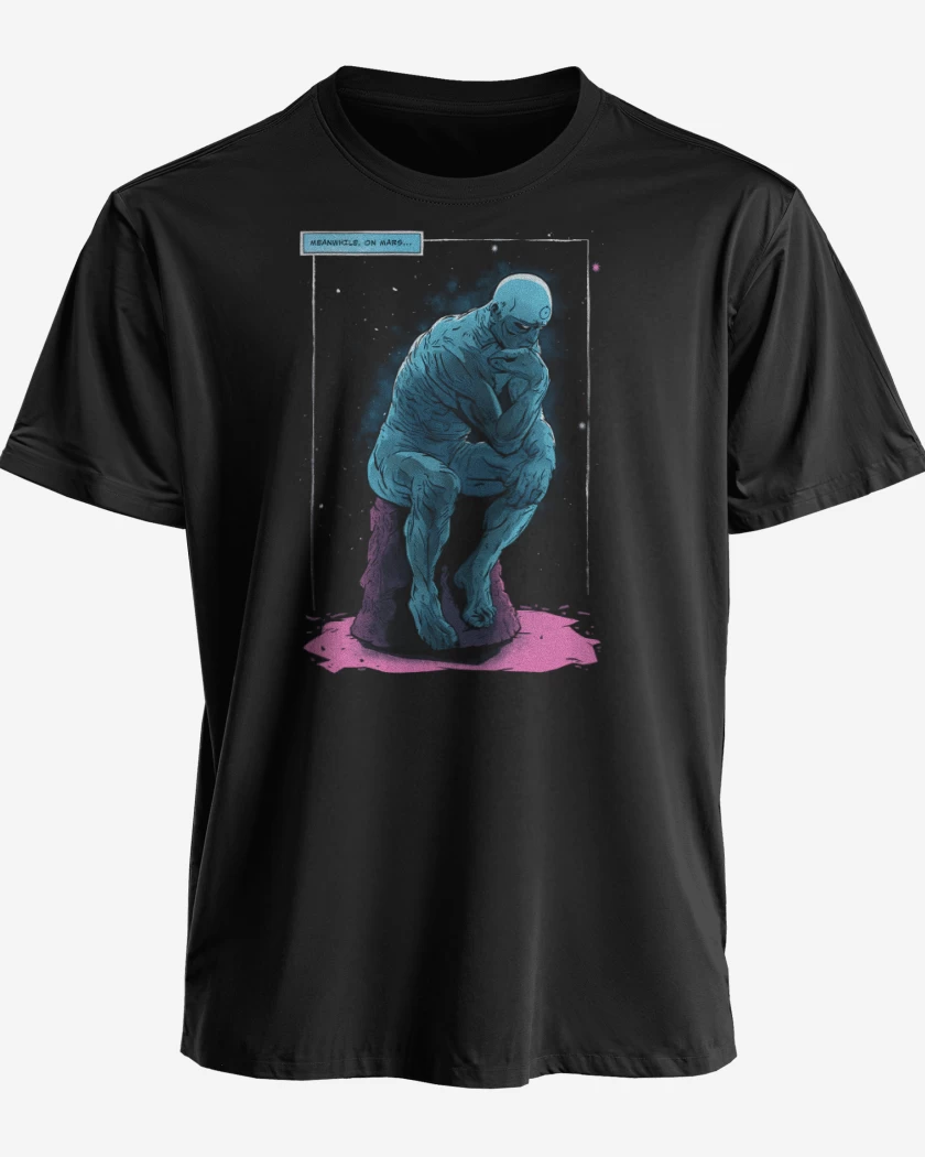 Polera premium Negro de Doctor Manhattan