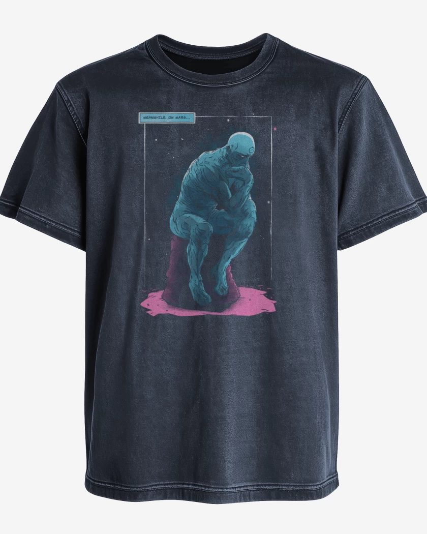 Polera desgastada Doctor Manhattan