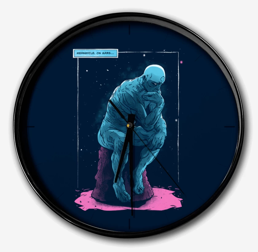 Reloj Azul Marino de Doctor Manhattan