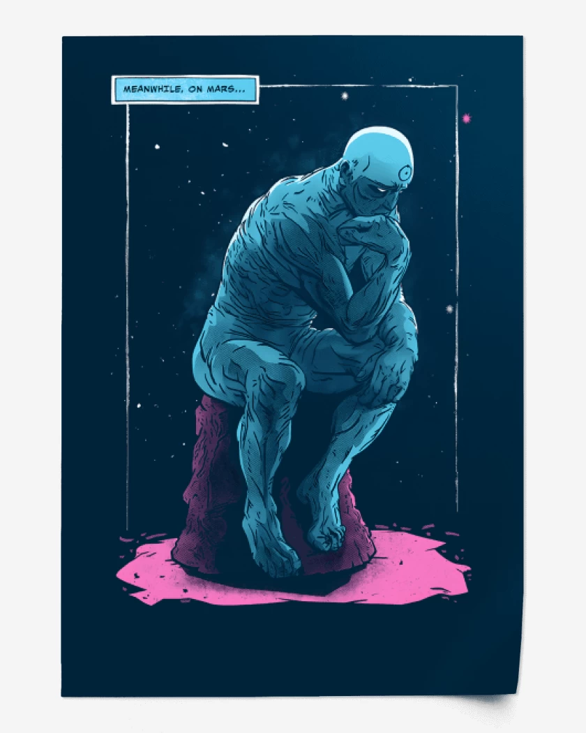 Print Doctor Manhattan