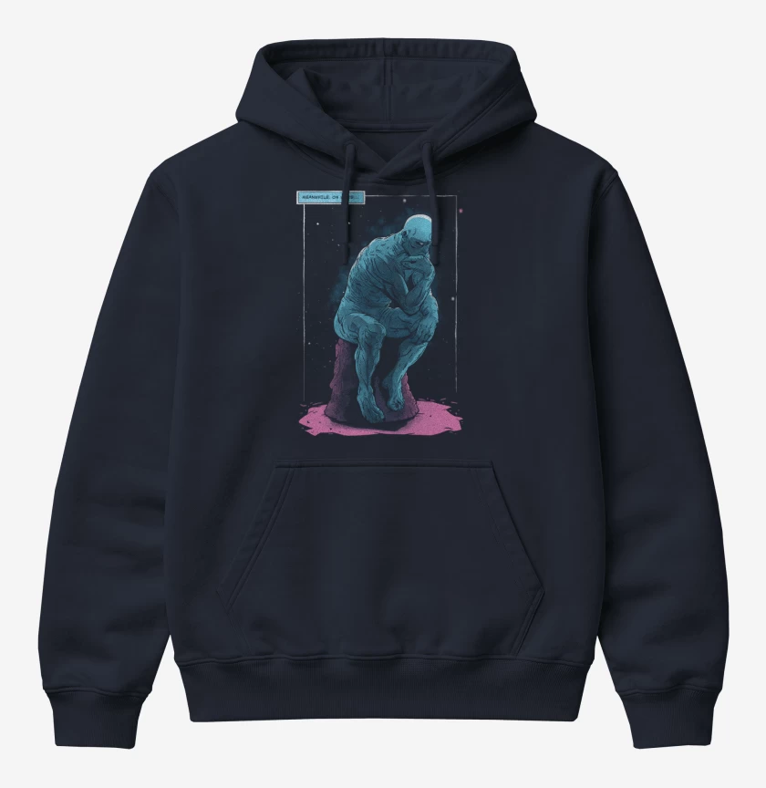 Poleron Canguro básico Azul Marino de Doctor Manhattan