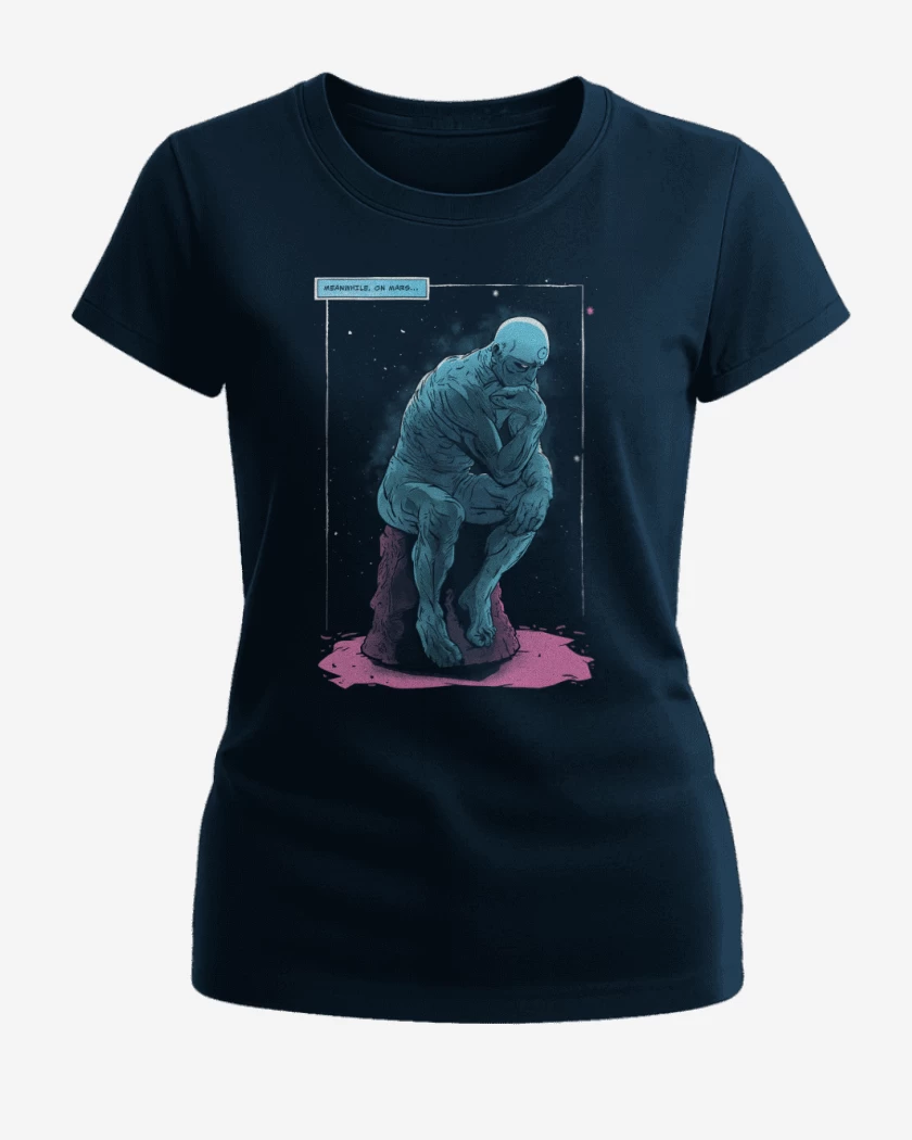 Polera de Mujer Azul Marino de Doctor Manhattan