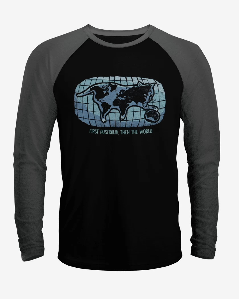 Polera Raglan First Australia, then the World