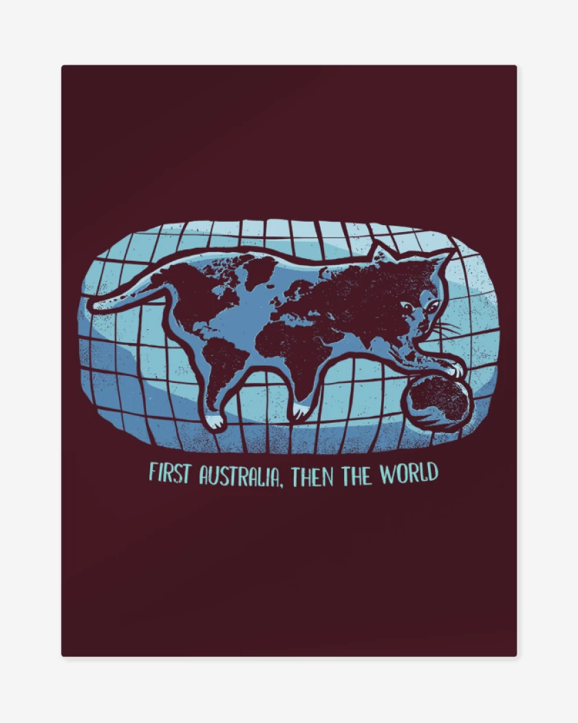 Print metalico First Australia, then the World