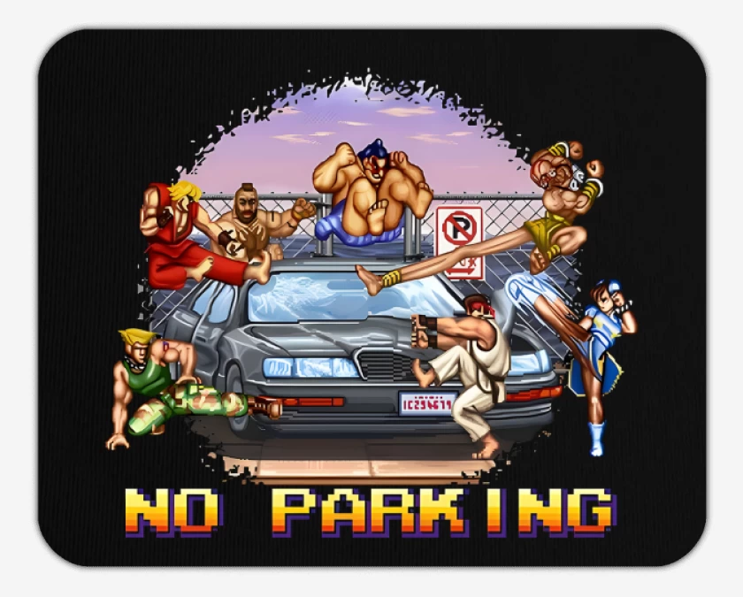 Mousepad No parking