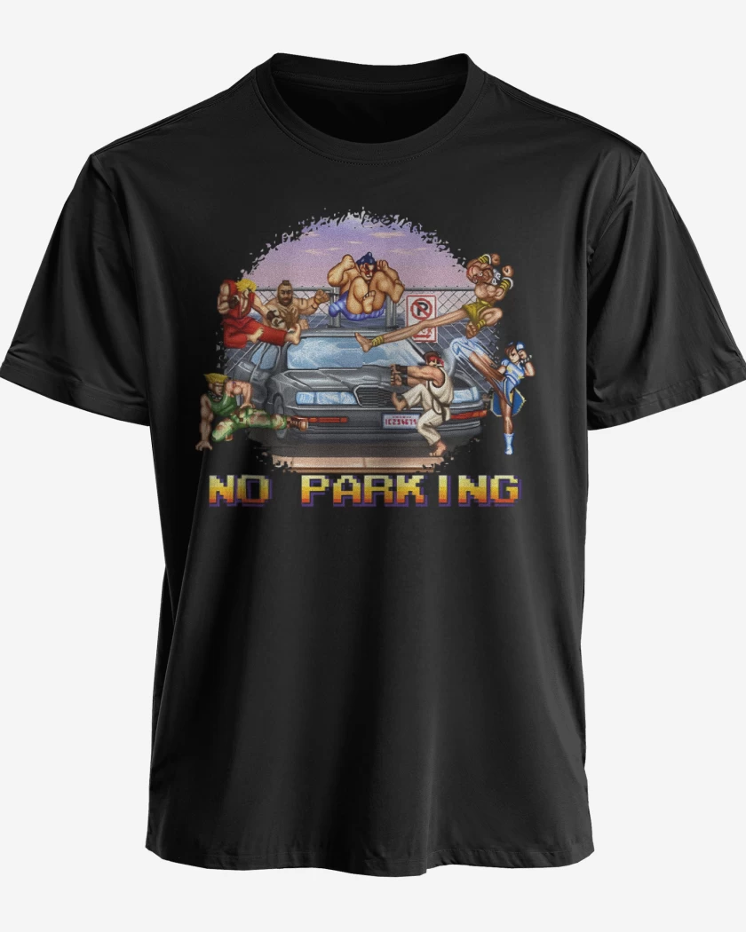 Polera premium Negro de No parking