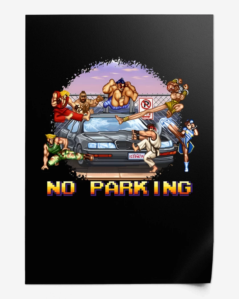 Print No parking