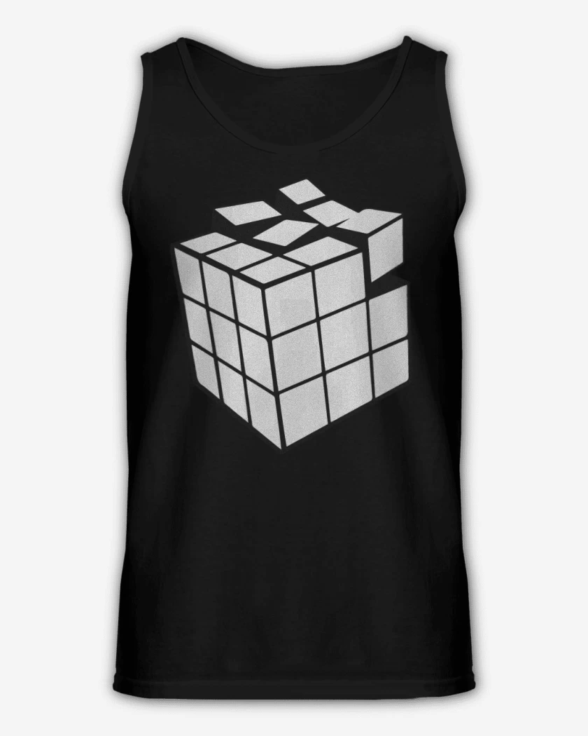 Sudadera Rubik blanco y negro