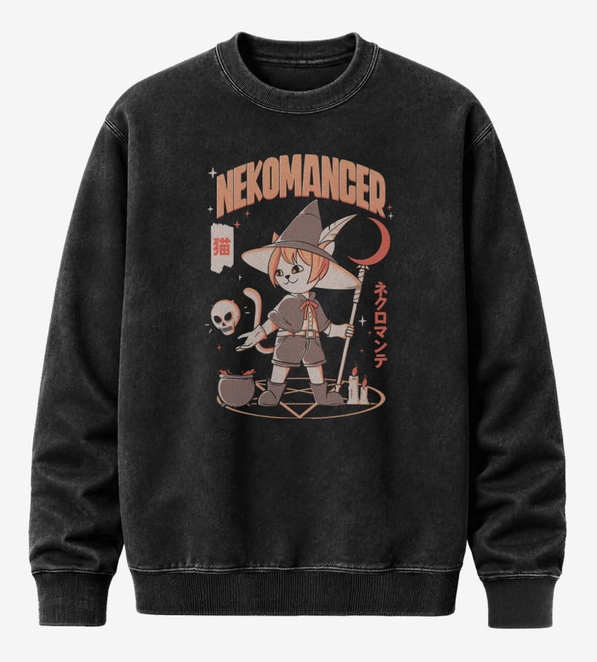Poleron Polo Acid Wash Nekomiauncer