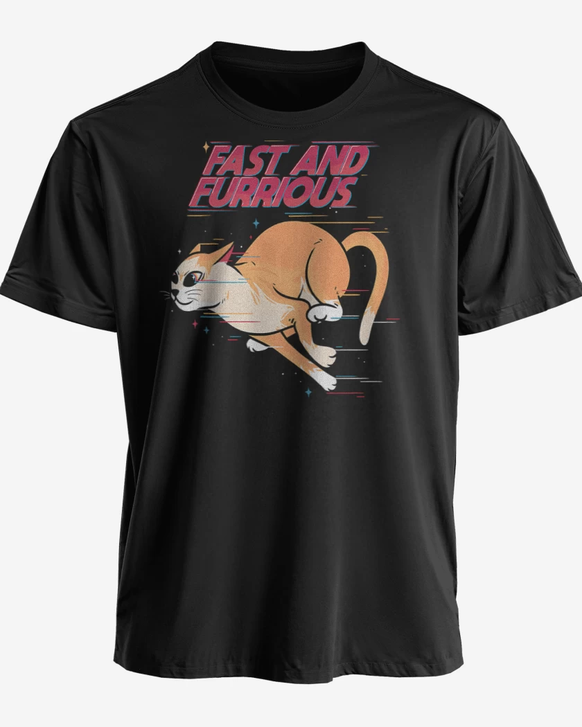 Polera premium Rápido y Furrrioso