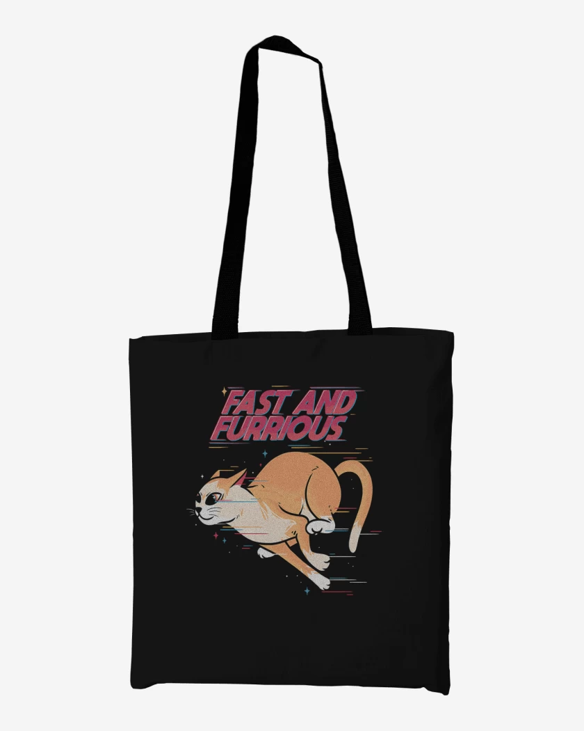 Totebag Rápido y Furrrioso