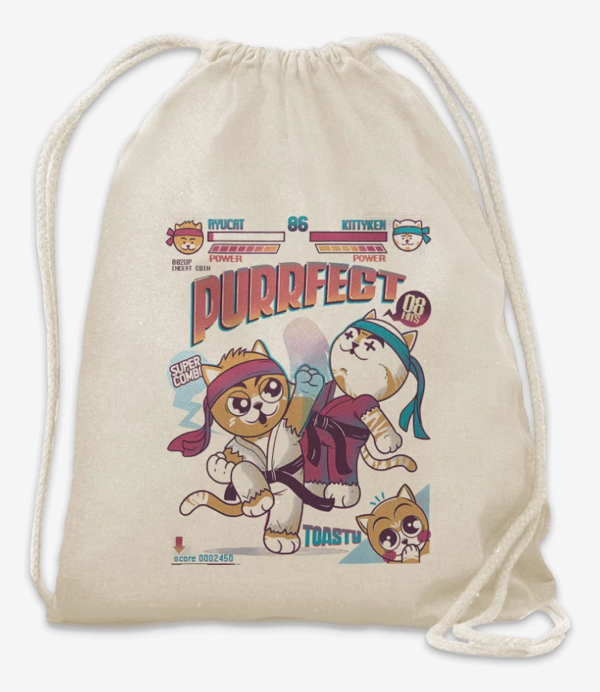 Mochila Blanco de Purrfect
