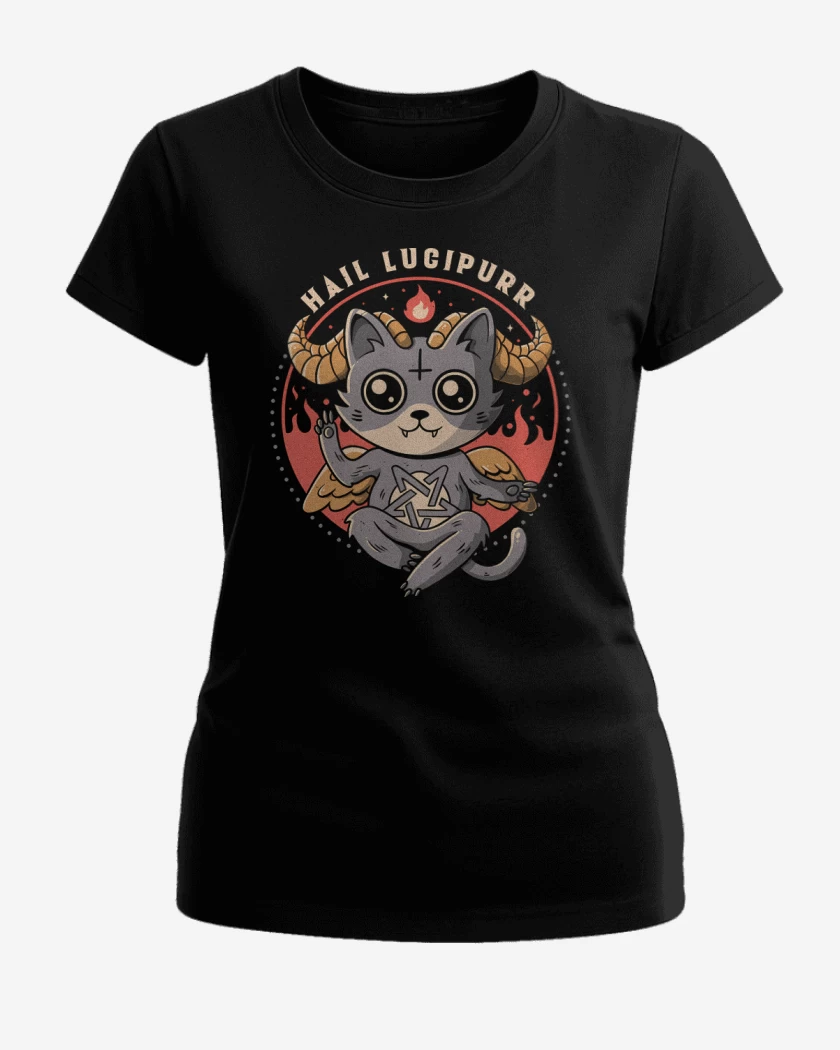 Polera de Mujer Negro de Lucipurr