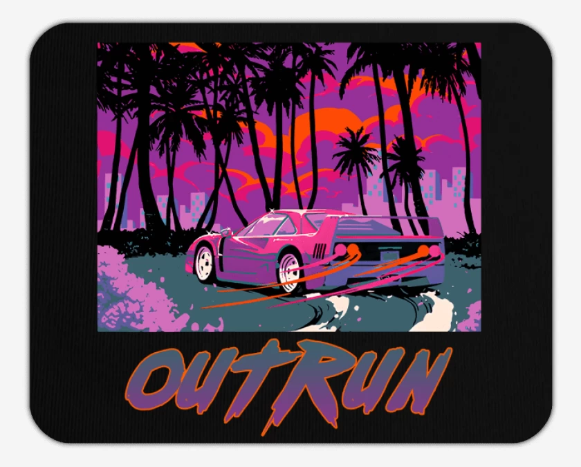 Mousepad Outrun