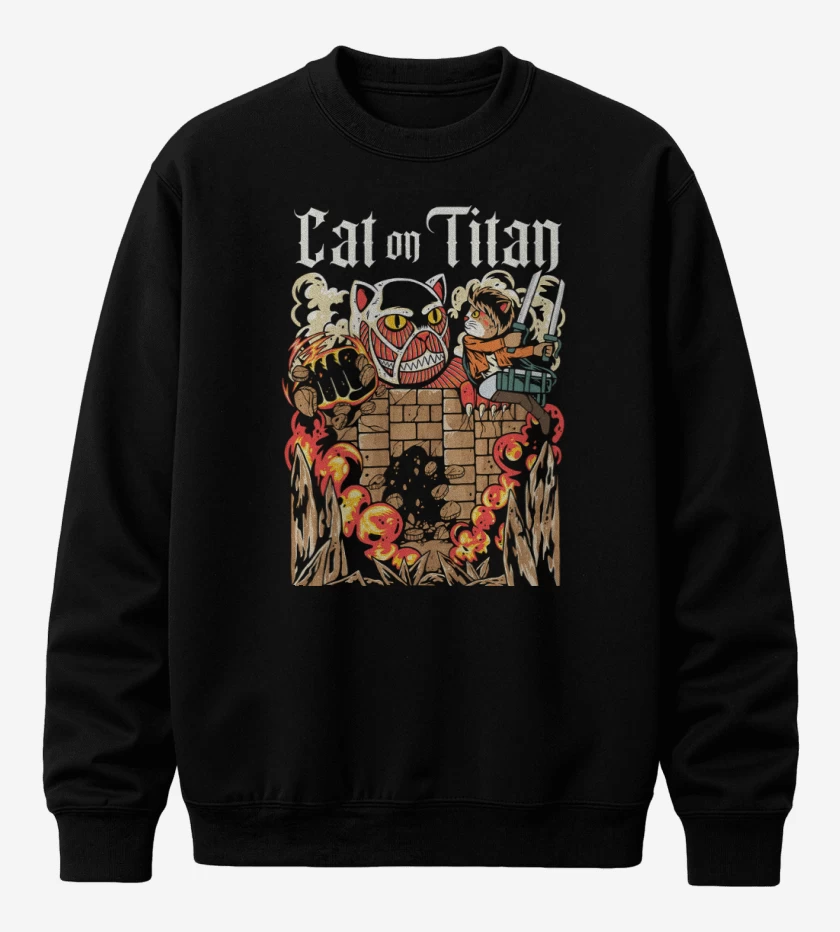 Poleron polo Cat on Titan