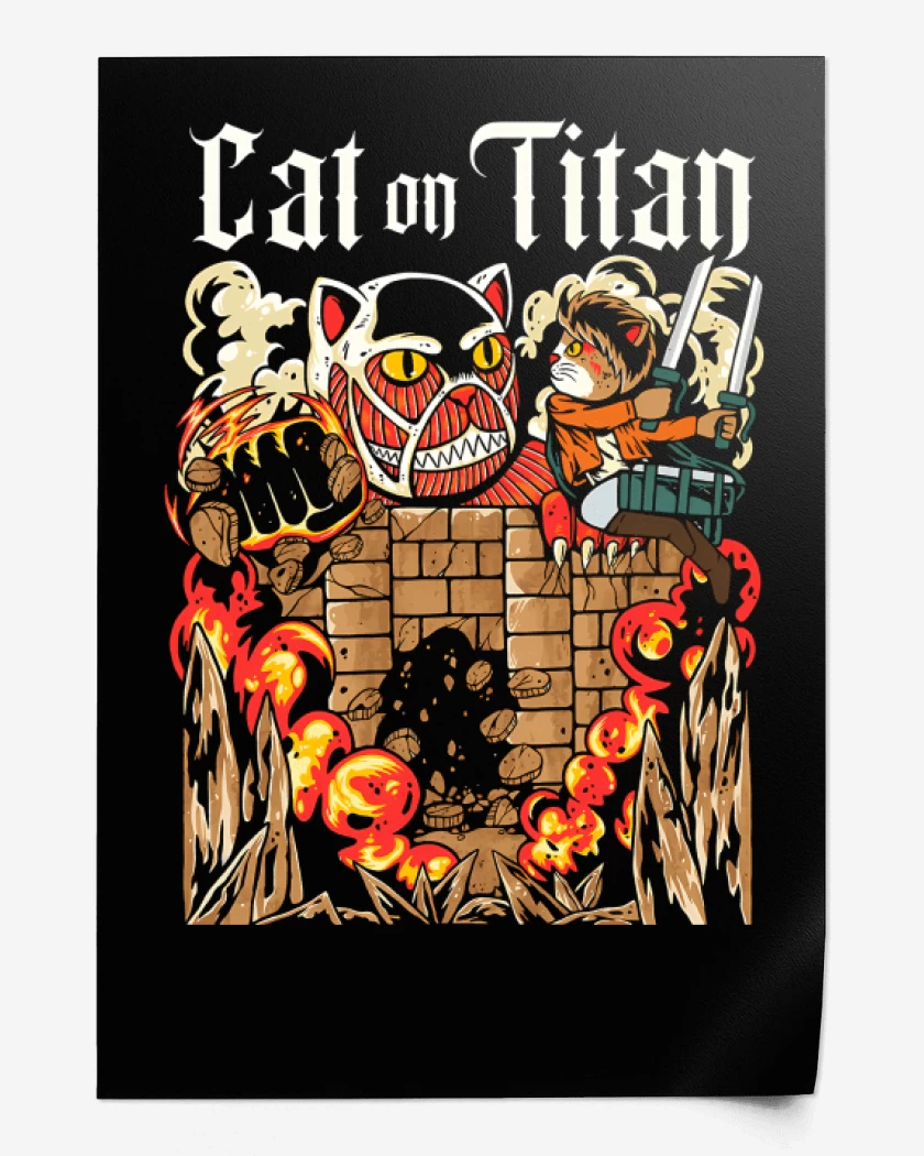 Print Cat on Titan