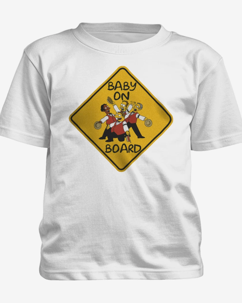 Polera de niño Baby on board