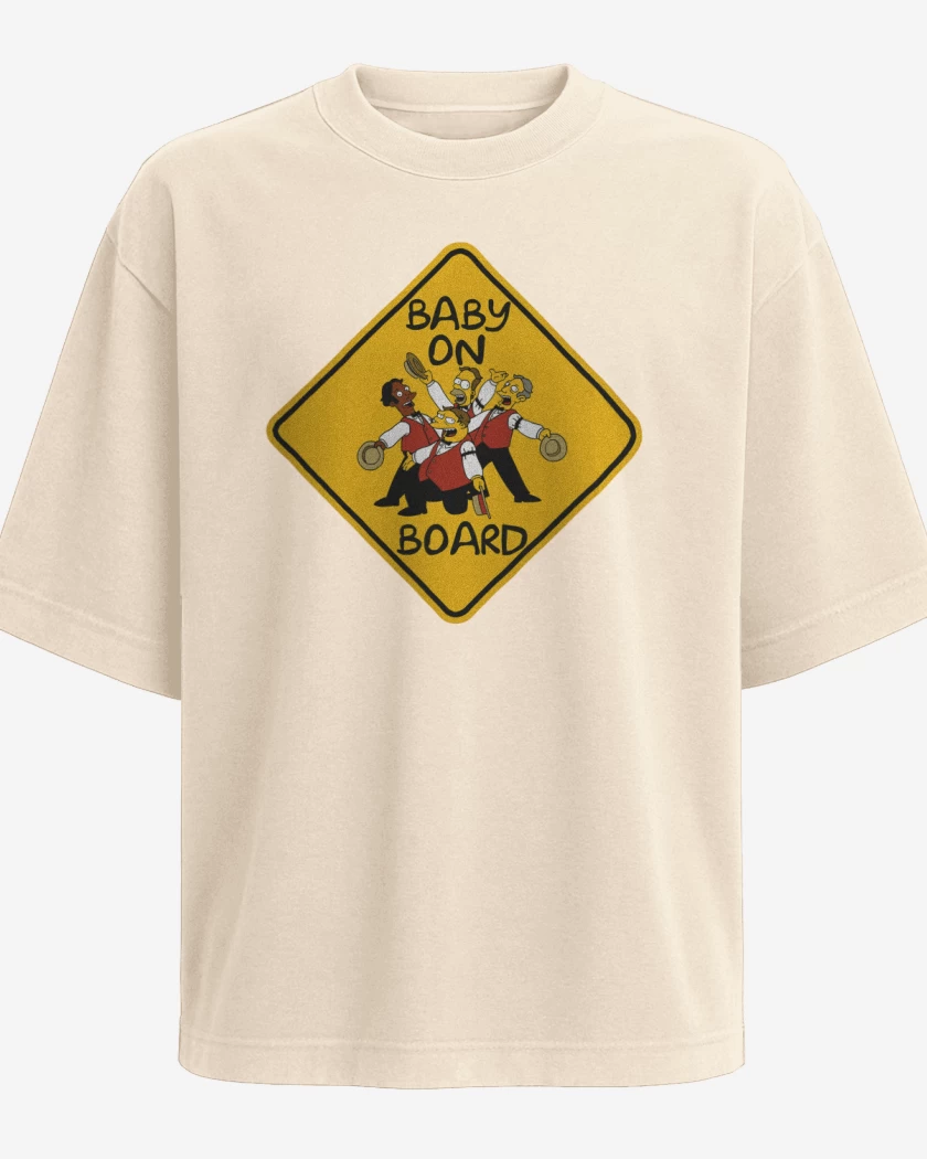Polera Oversize Baby on board